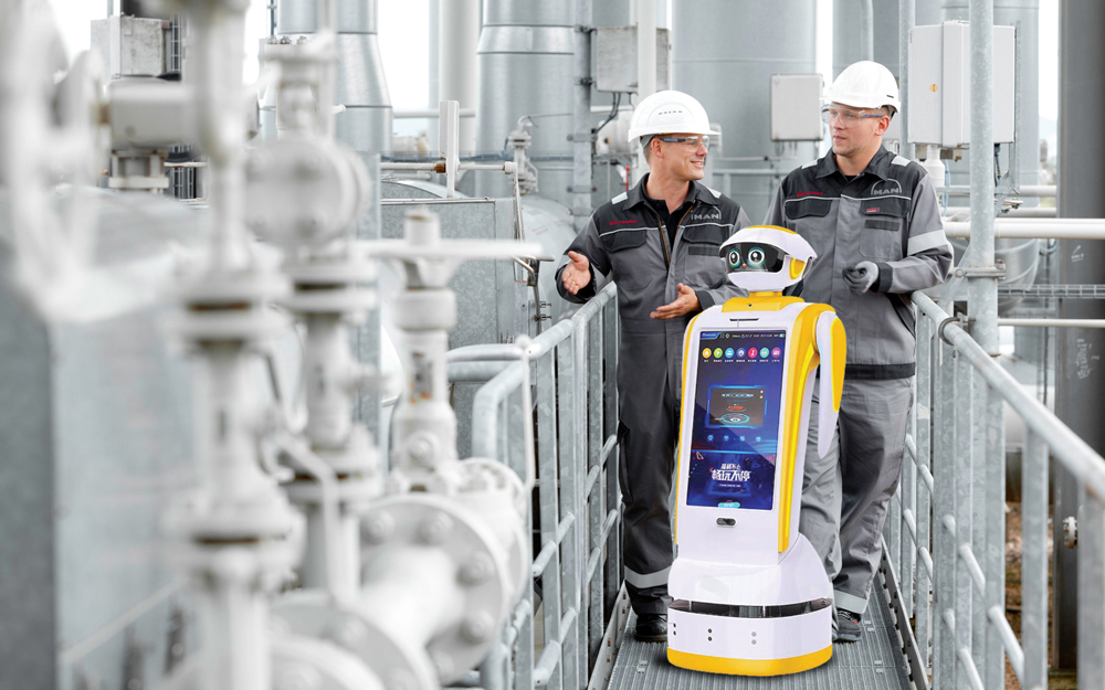 راهکار رباتیک پتروشیمی